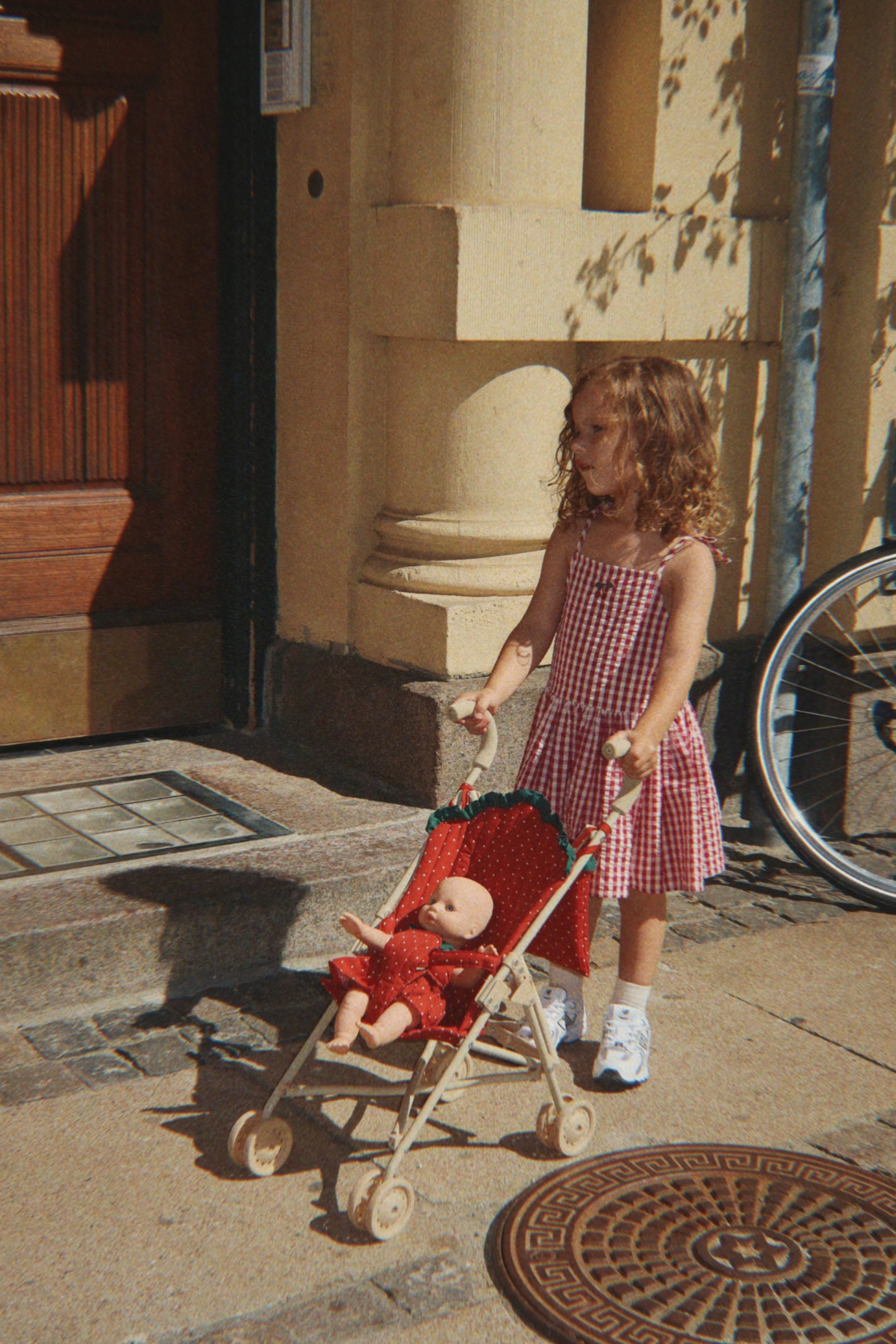 KONGESSLOEJD - ISOTTA DRESS  | Raspberry Check