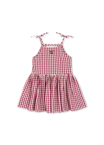 KONGESSLOEJD - ISOTTA DRESS  | Raspberry Check