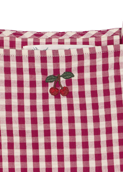 KONGESSLOEJD - ISOTTA DRESS  | Raspberry Check